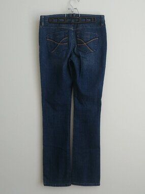 Tommy Bahama Island Straight Leg dark wash medium rise size 6